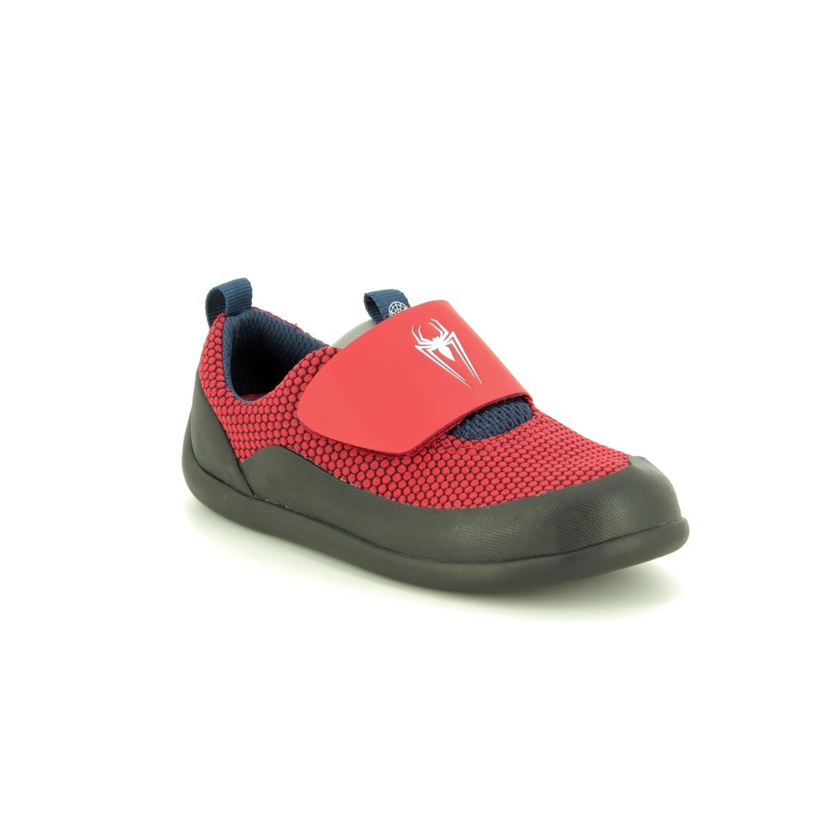 Clarks Spiderman Play Power T Red Kids Toddler Boys Trainers 4244-56F in a Plain Man-made in Size 5
