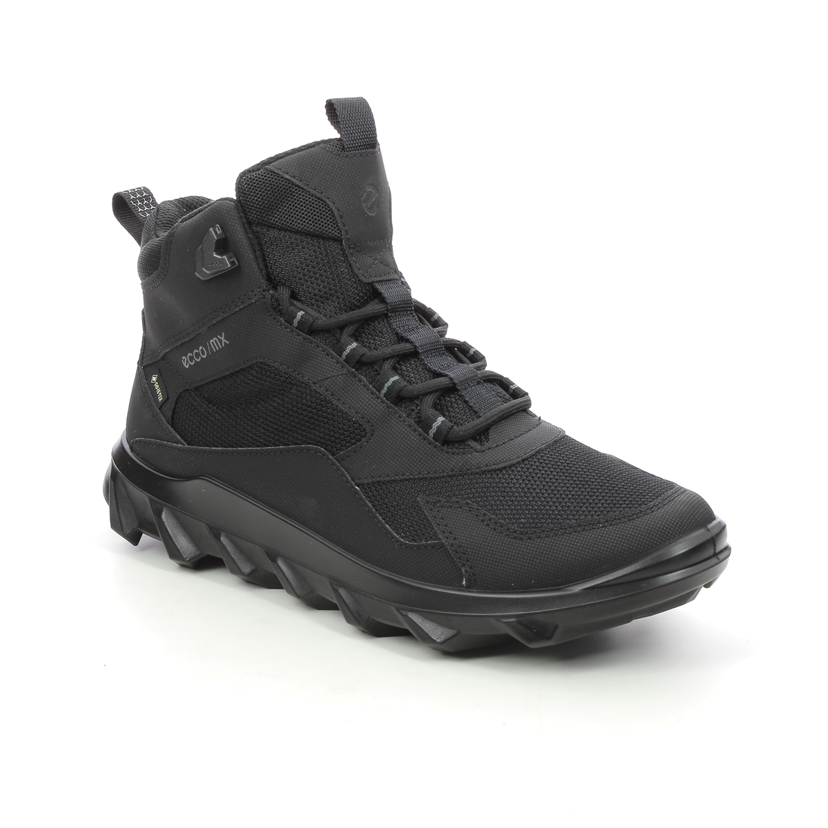 Ecco Mx Boot Gtx W Black Womens Walking Boots 820223-51052 In Size 37 In Plain Black