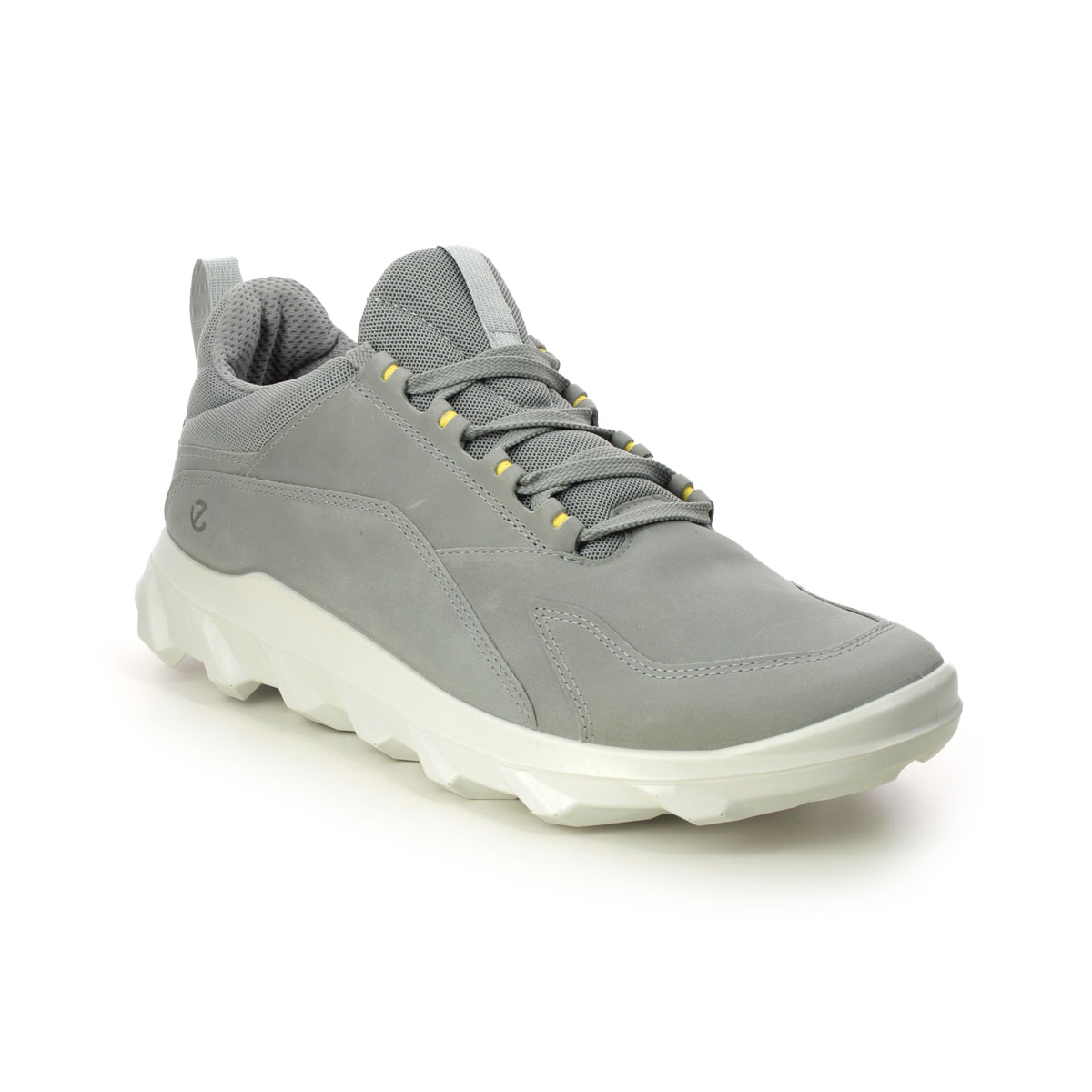 ECCO Mx Mens Grey Nubuck Mens trainers 820314-02379 in a Plain Leather in Size 43
