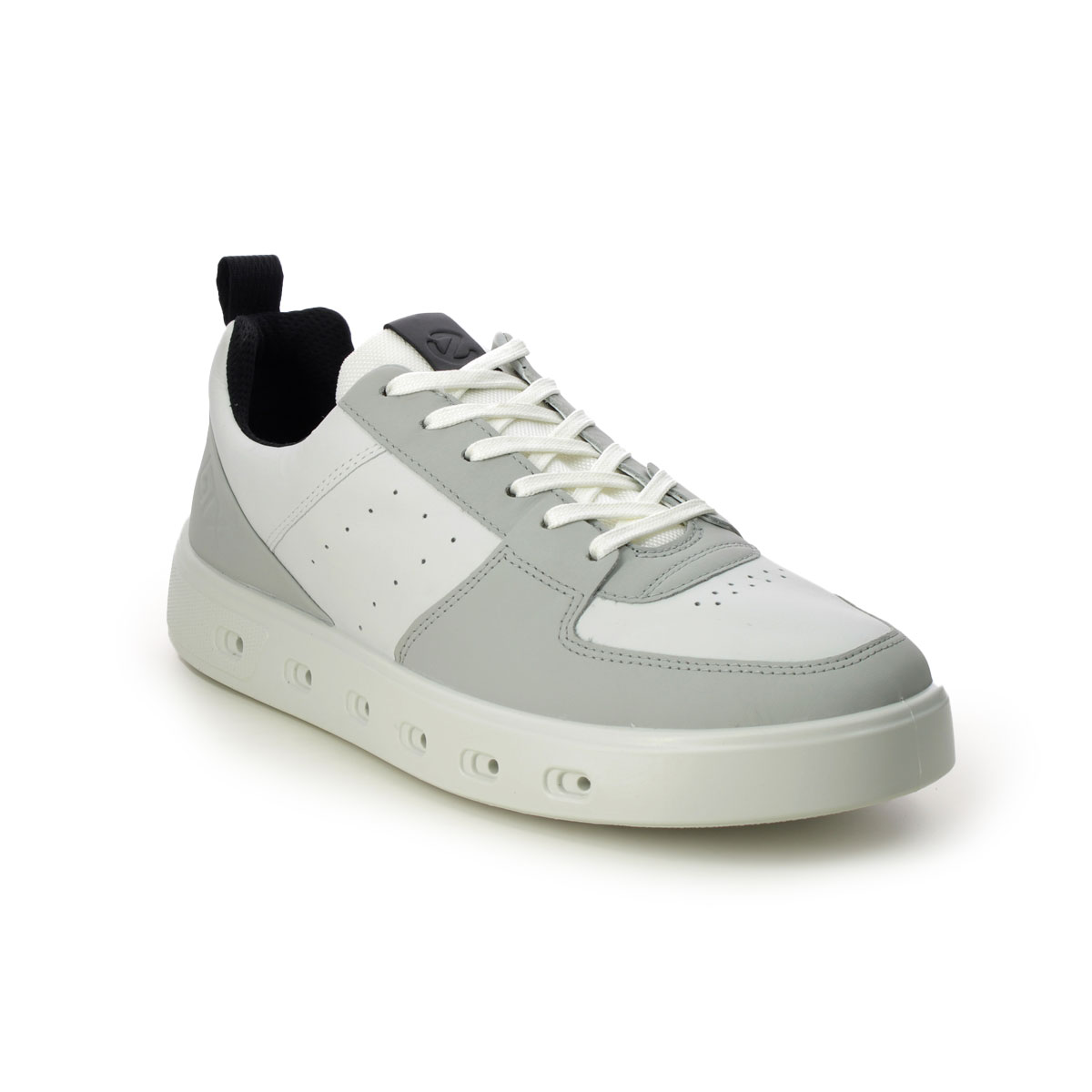 ECCO Street 720 Gtx Grey Mens trainers 520814-54301 in a Plain Leather in Size 46