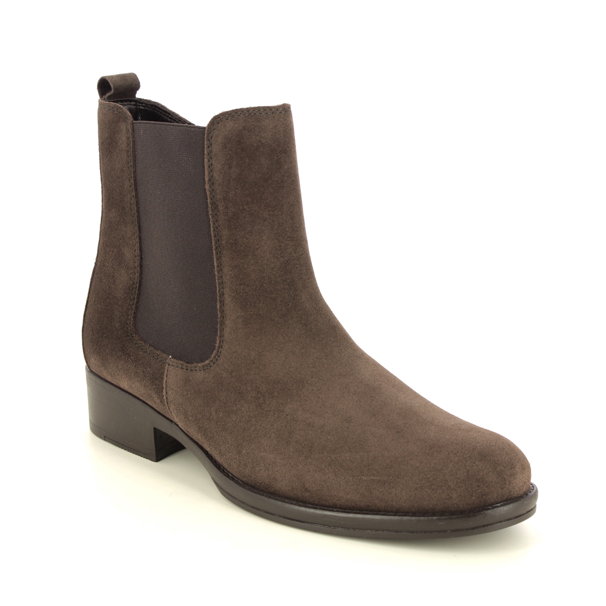 Gabor Adair Brown Suede Womens Chelsea Boots 31.600.18 In Size 4.5 In Plain Brown Suede  Womens Ankle Boots In Soft Brown Suede Leather
