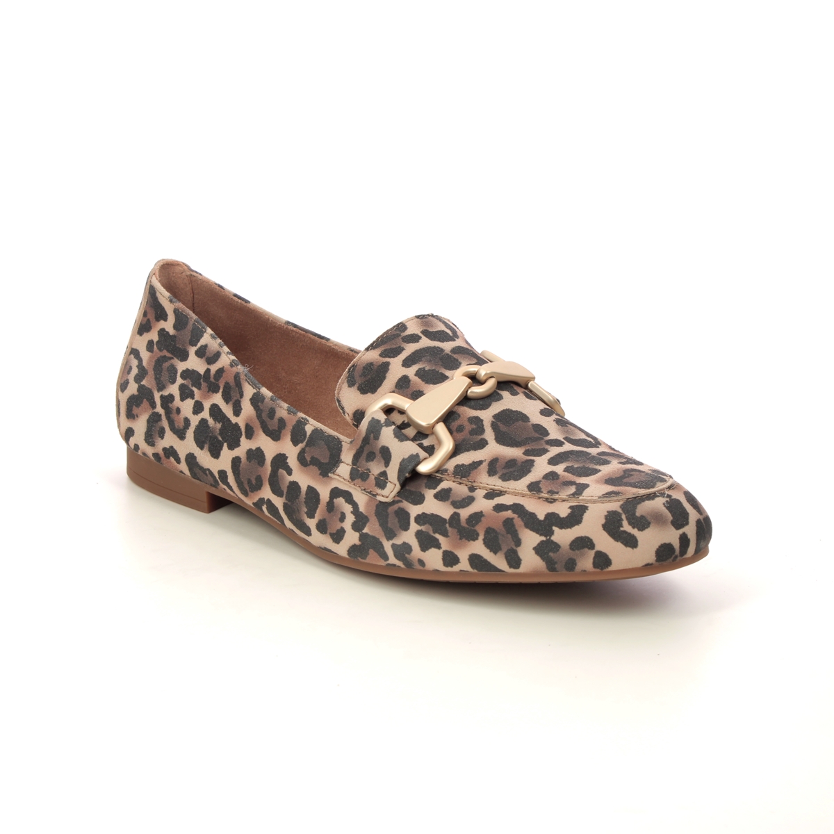 Gabor Jangle Viva Leopard print Womens loafers 45.211.32 in a Plain Leather in Size 5