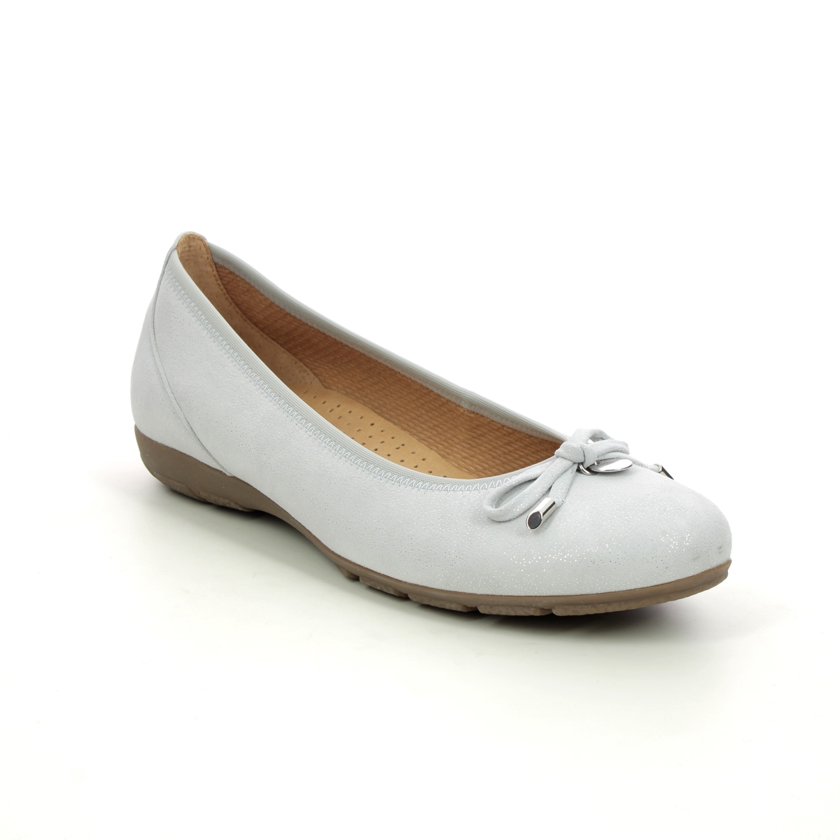 Gabor Ring Hovercraft Off White Womens pumps 44.164.61 in a Plain Leather in Size 4