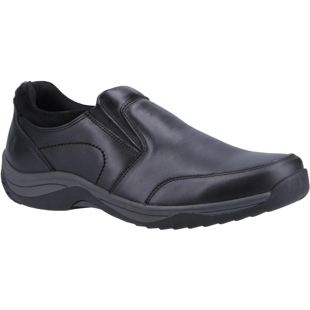 Hush Puppies Donald Black Mens Slip-on Shoes HP38648-72067 in a Plain  in Size 11