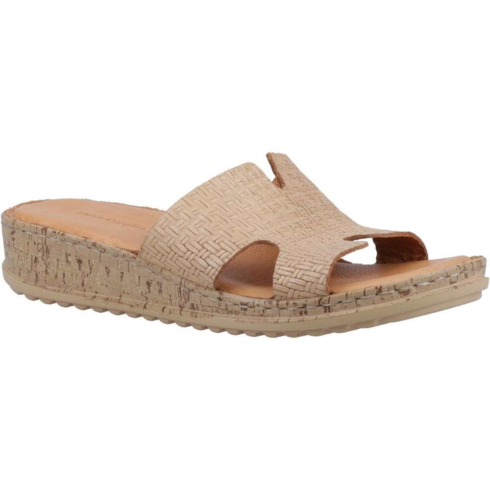 Hush Puppies Eloise Taupe Womens Comfortable Sandals HP38653-72080 in a Plain  in Size 8