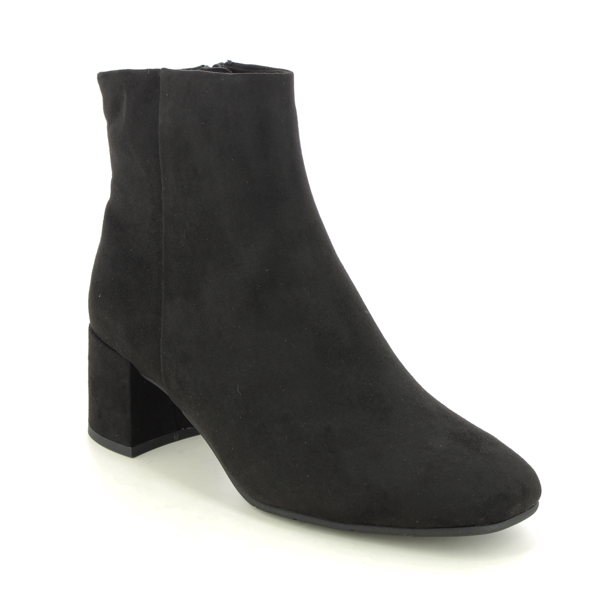 Marco Tozzi Vacco Black Womens Heeled Boots 25349-41-001 In Size 41 In Plain Black