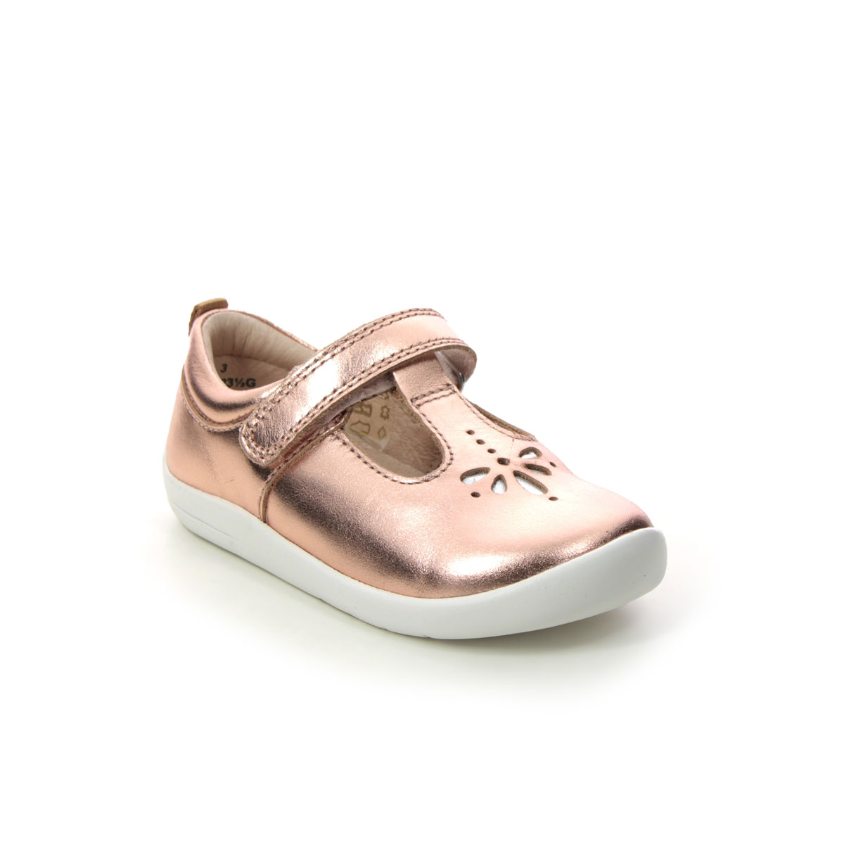 Start Rite - Puzzle In Rose Gold 0779-37G In Size 7.5 In Plain Rose Gold 1St Shoes & Prewalkers  In Rose Gold For kids