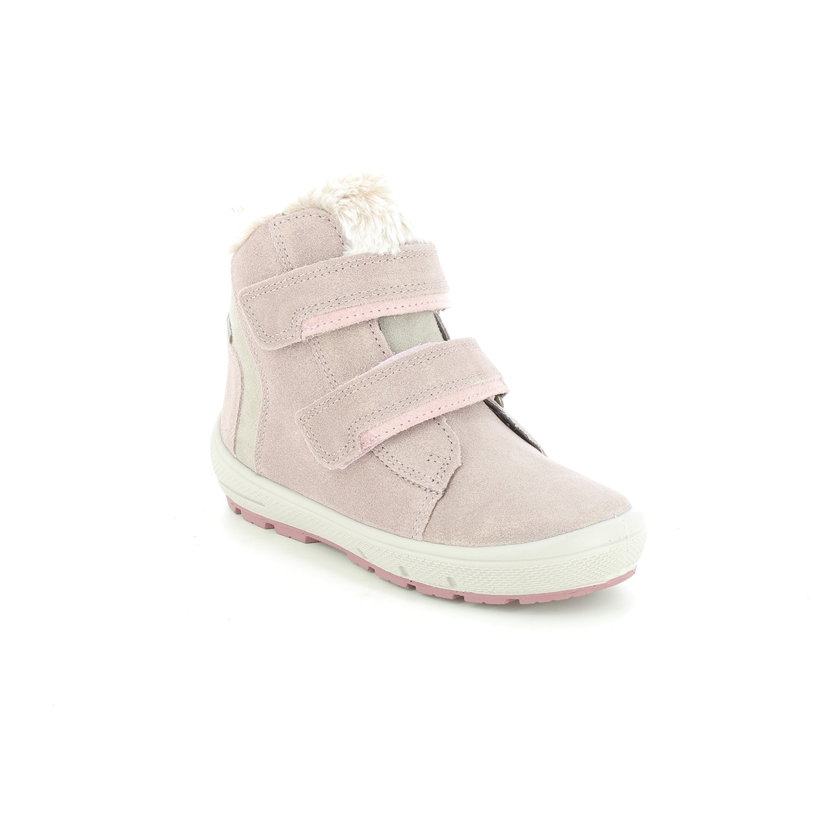 Superfit Groovy Gtx Pink suede Kids Toddler Girls Boots 1006313-5500 in a Plain Leather in Size 23
