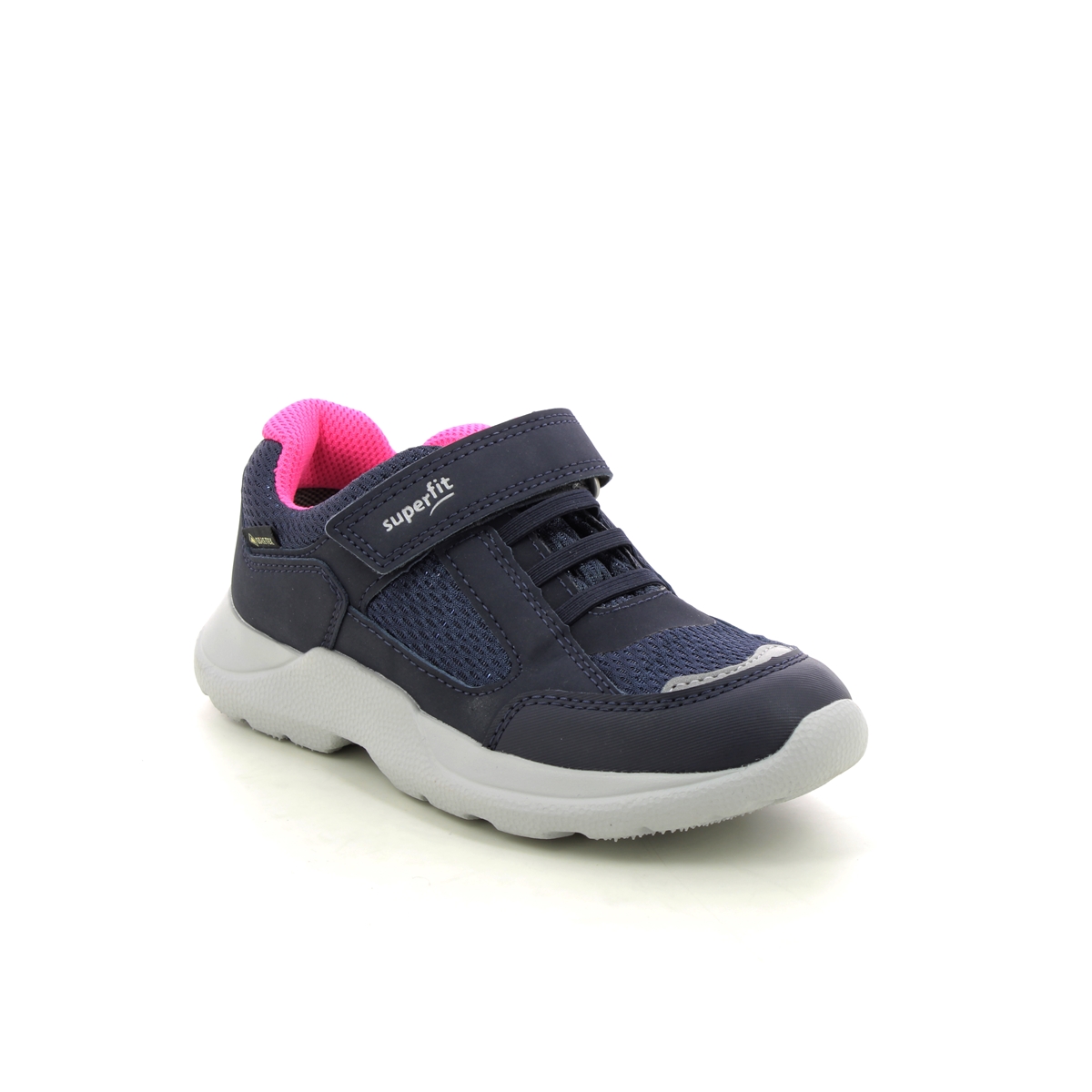 Superfit Rush Jnr G Gtx Navy Purple Kids girls trainers 1006225-8020 in a Plain Man-made in Size 28