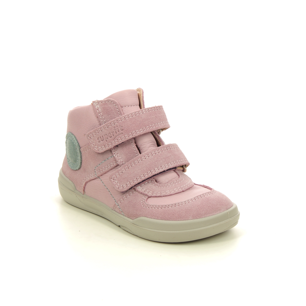 Superfit Superfree Gtx Pink Suede Kids Toddler Girls Boots 1000541-5500 In Size 23 In Plain Pink Suede