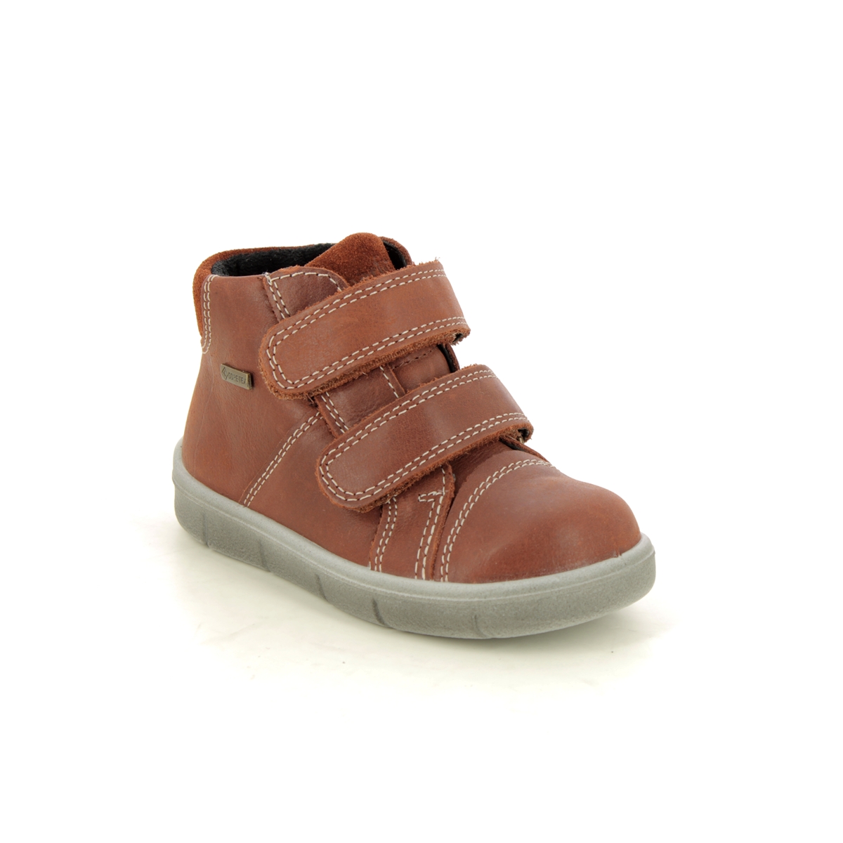 Superfit Ulli 2V Gtx Tan Leather  Kids Toddler Boys Boots 0800423-3000 In Size 22 In Plain Tan Leather