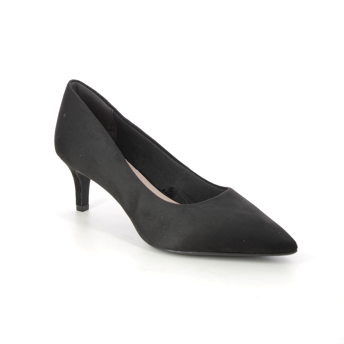 Tamaris Fatsa Black Womens Court Shoes 22413-20-001 In Size 39 In Plain Black