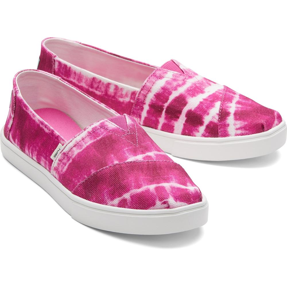 Toms Alpargata Cupsole Pink Womens Comfort Slip On Shoes 10017860 in a Plain  in Size 7
