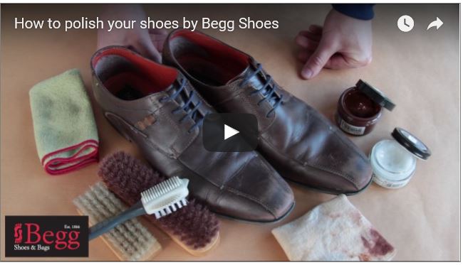 how to polish shoes
