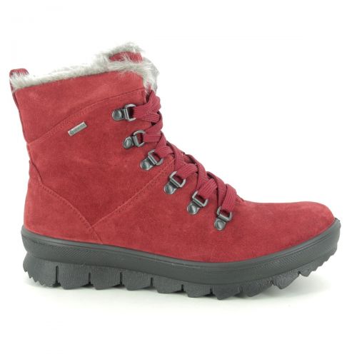 Meindl 7651 46 Fiss Womens Sporty Gore-Tex Winter Boots Nubuck Leather Warm Lining