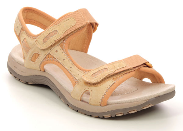 Earth Spirit Frisco Yellow Walking Sandals for holiday