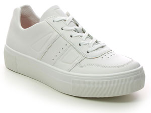 Legero Lima Force women's white leather trainers