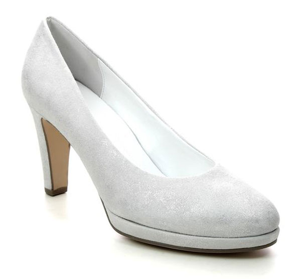 Gabor Splendid Silver High Heels