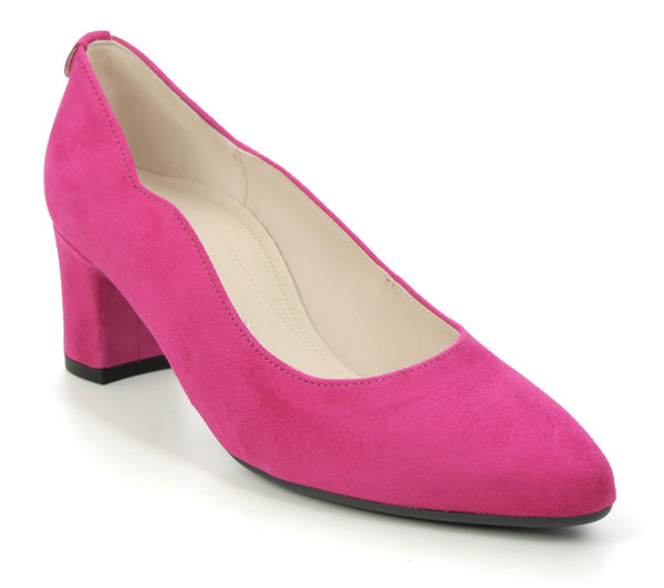 Gabor Tanfield Fuchsia Court Shoes