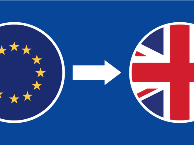 EU & UK Flag