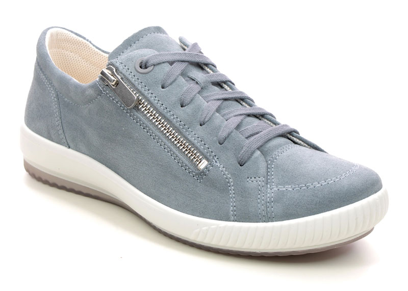 Legero Tanaro 5 Zip Blue Grey Lacing Shoes