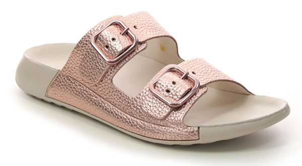 Ecco Cozmo Womens Slide Sandals with Arch Support