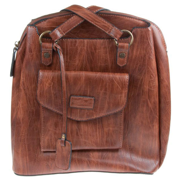 Rieker Tan Handbag Backpack