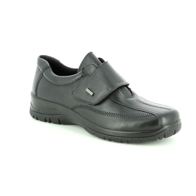 Alpina Ronyvel Tex Black Womens Comfort Slip On Shoes 4178-5