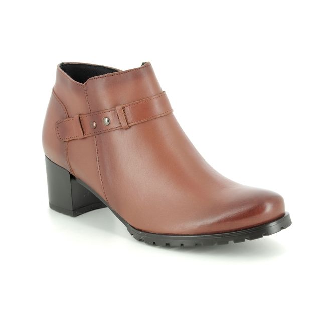 Alpina Vendy Tan Leather Womens shoe-boots 7L44-3