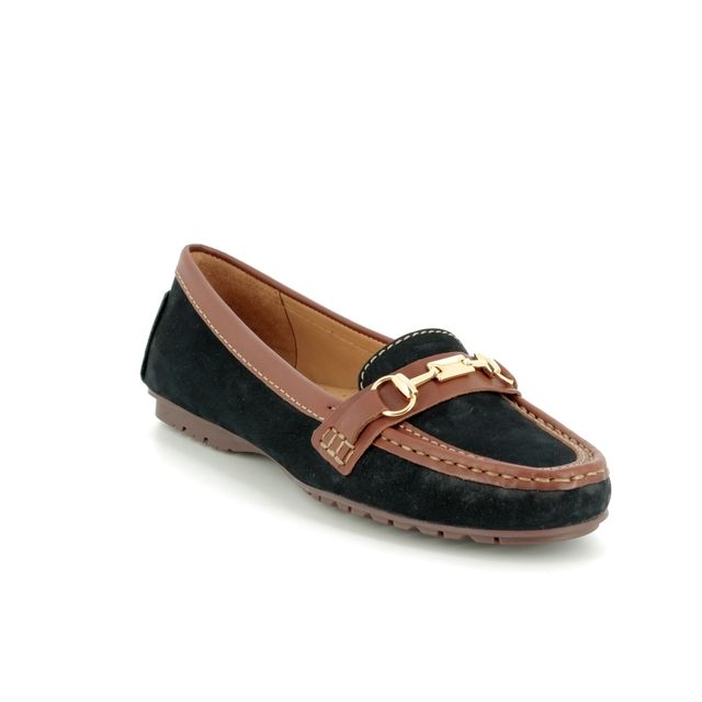 Begg Exclusive Loafers - Navy Tan - 25678/75 ANTONE