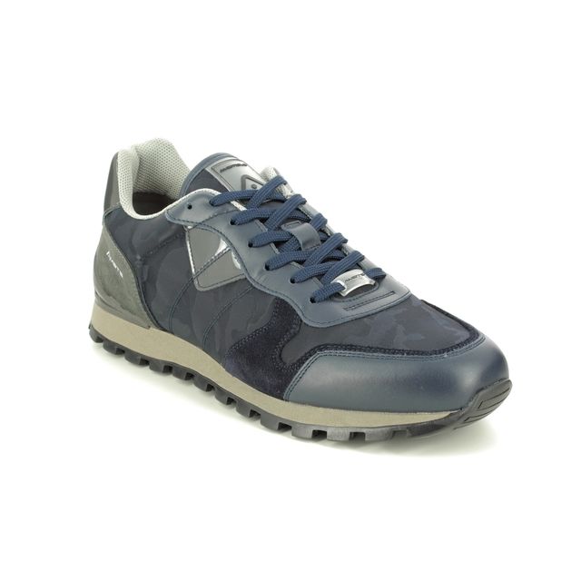 Ambitious Kenny 8061-T434AM Navy leather trainers