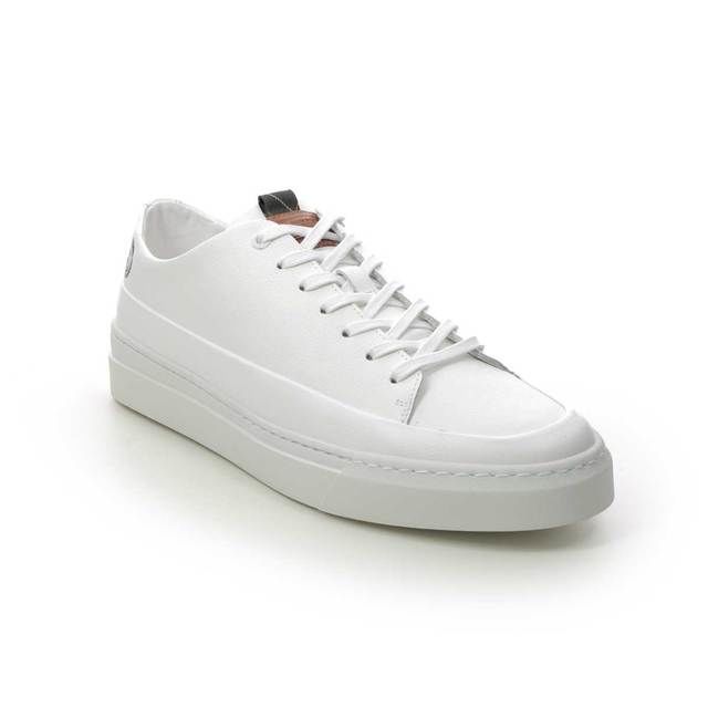 Barbour Trainers - White Leather - MFO0698/WH12 LAGO