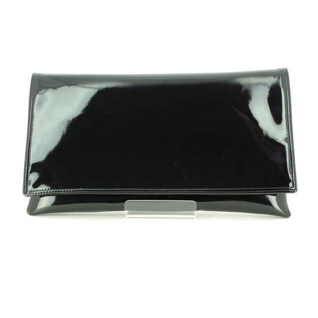 Begg Exclusive Matching Handbag - Black patent - 0047/40 MEGAN POSH