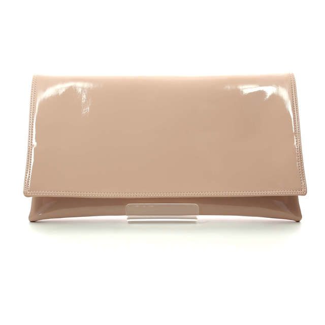 Begg Exclusive Matching Handbag - Nude Patent - 0047/56 MEGAN POSH