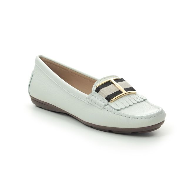 Begg Exclusive Loafers - WHITE LEATHER - 06368/66 CANNES