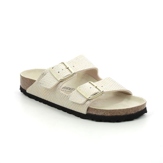 Birkenstock Slide Sandals - Beige - 1019374/55 ARIZONA LADIES