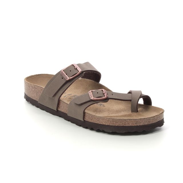 Birkenstock Toe Post Sandals - Brown - 0071063 MAYARI MOCCA