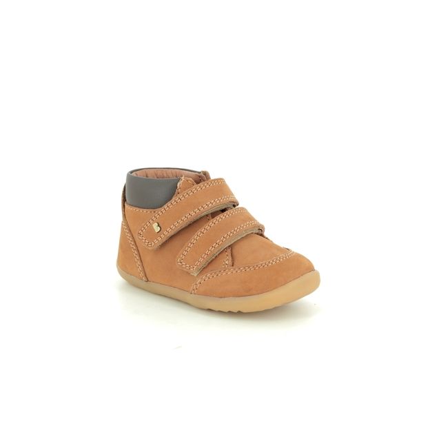 Bobux Boys First Shoes - Tan Nubuck - 0007/28109 TIMBER STEPUP