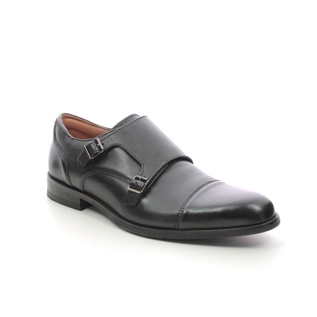 Clarks Formal Shoes - Black leather - 724517G CRAFTARLO MONK