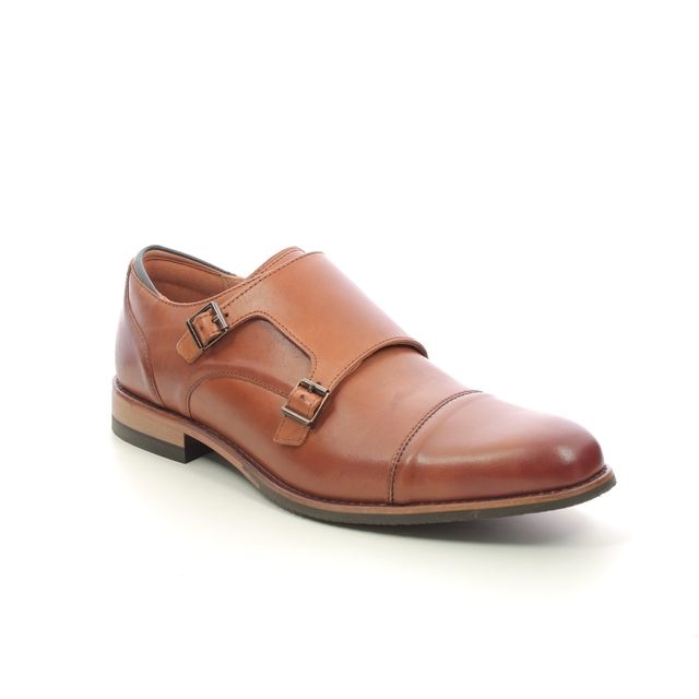Clarks Formal Shoes - Tan Leather - 724527G CRAFTARLO MONK