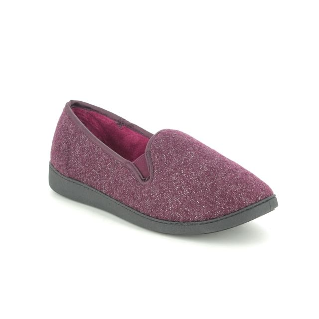 Clarks Marsha Belle Burgundy Womens slippers 5089-54D