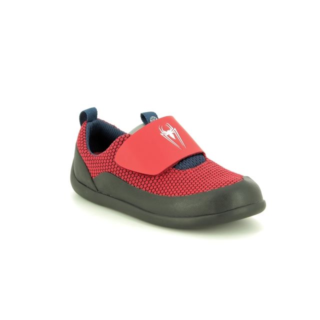Clarks Toddler Boys Trainers - Red - 424456F SPIDERMAN PLAY POWER T