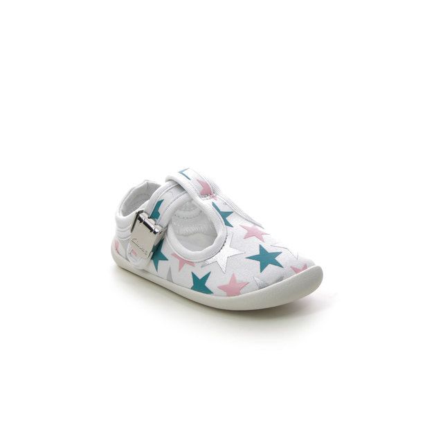 Clarks Girls First And Baby Shoes - Cotton - 668067G ROAMER SUN T