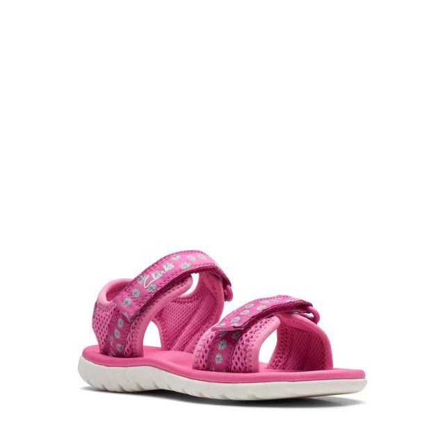 Clarks Sandals - Hot Pink - 720426F SURFING TIDE K