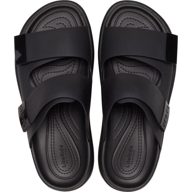 Crocs Slide Sandals - Black - 209586/060 Brooklyn Luxe