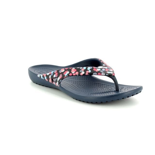 Crocs Kadee 2 Flip Navy Womens shoes 204231-93D