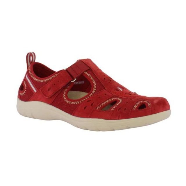 Earth Spirit Closed Toe Sandals - Red - 41040/ CLEVELAND 01