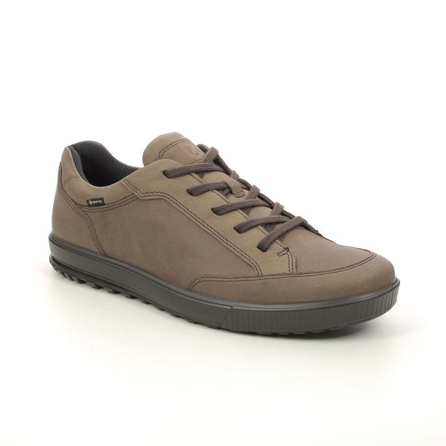 ECCO Ennio Gore Tex Brown nubuck Mens comfort shoes 534404-02072