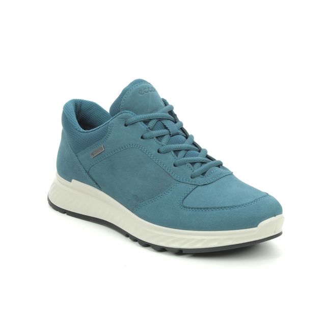 ECCO Exostride Gore Teal blue Womens trainers 835303-01541
