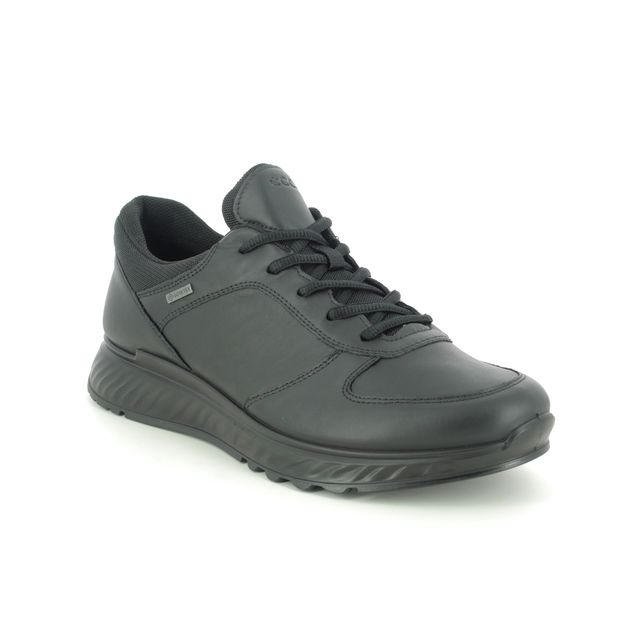 ECCO Trainers - Black leather - 835304/01001 EXOSTRIDE MENS GTX